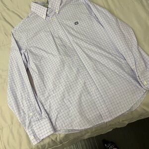 Polo by Ralph Lauren Lilac Checked Button-Down Shirt